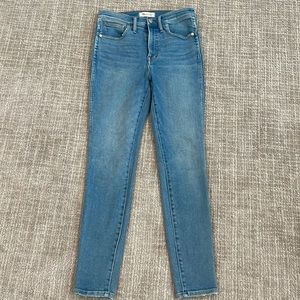 Madewell 10” High-rise skinny jeans - women’s